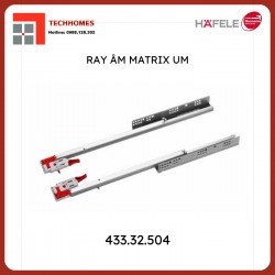 Ray Âm EPC EVO Mở 3/4 Giảm Chấn 450mm Hafele 433.32.504