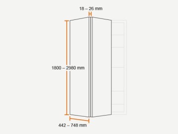 CỬA TRƯỢT XẾP GIẤU CÁNH BLUM REVEGO DUO