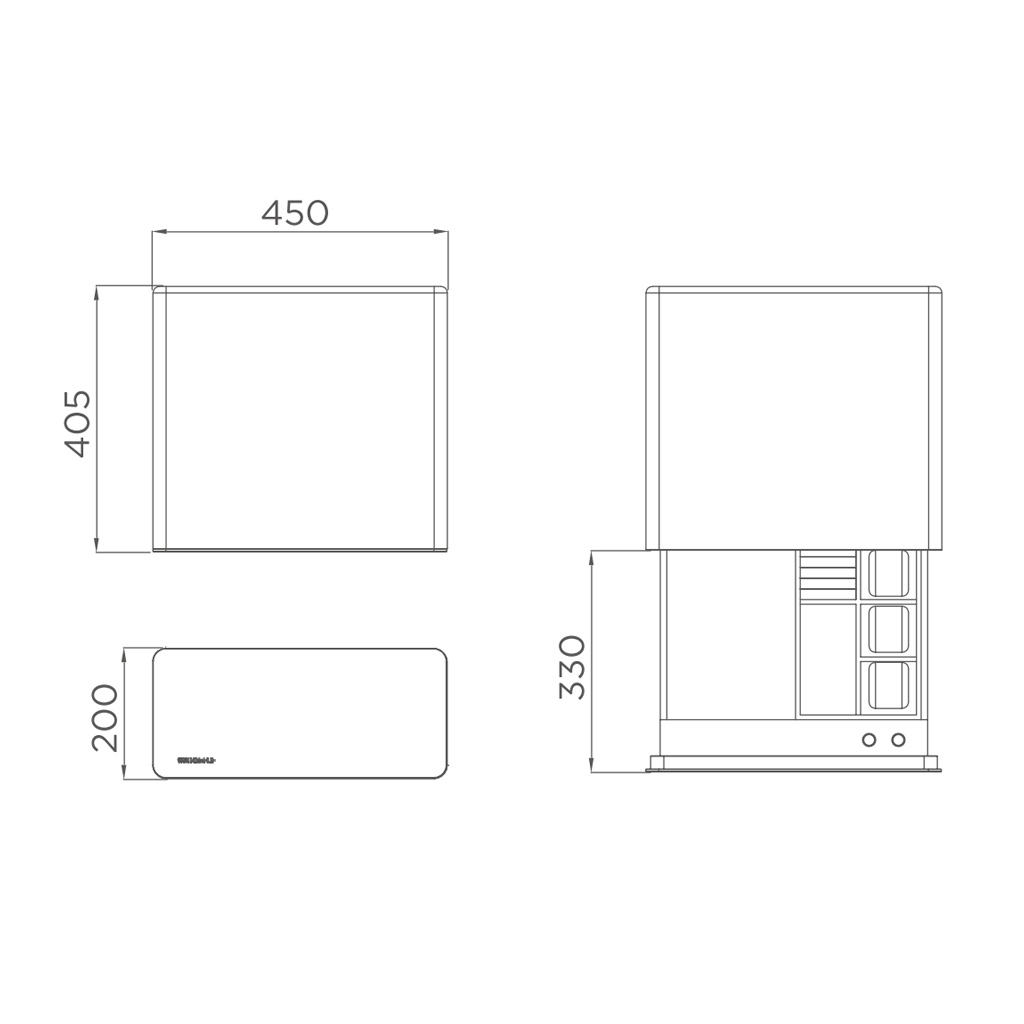 Két sắt âm tủ Higold 703296