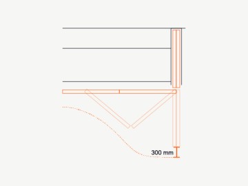 CỬA TRƯỢT XẾP GIẤU CÁNH BLUM REVEGO DUO