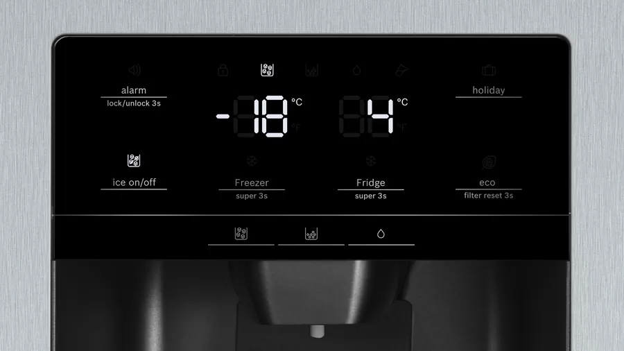 Tủ lạnh Bosch KAD93VBFP Ice dispenser
