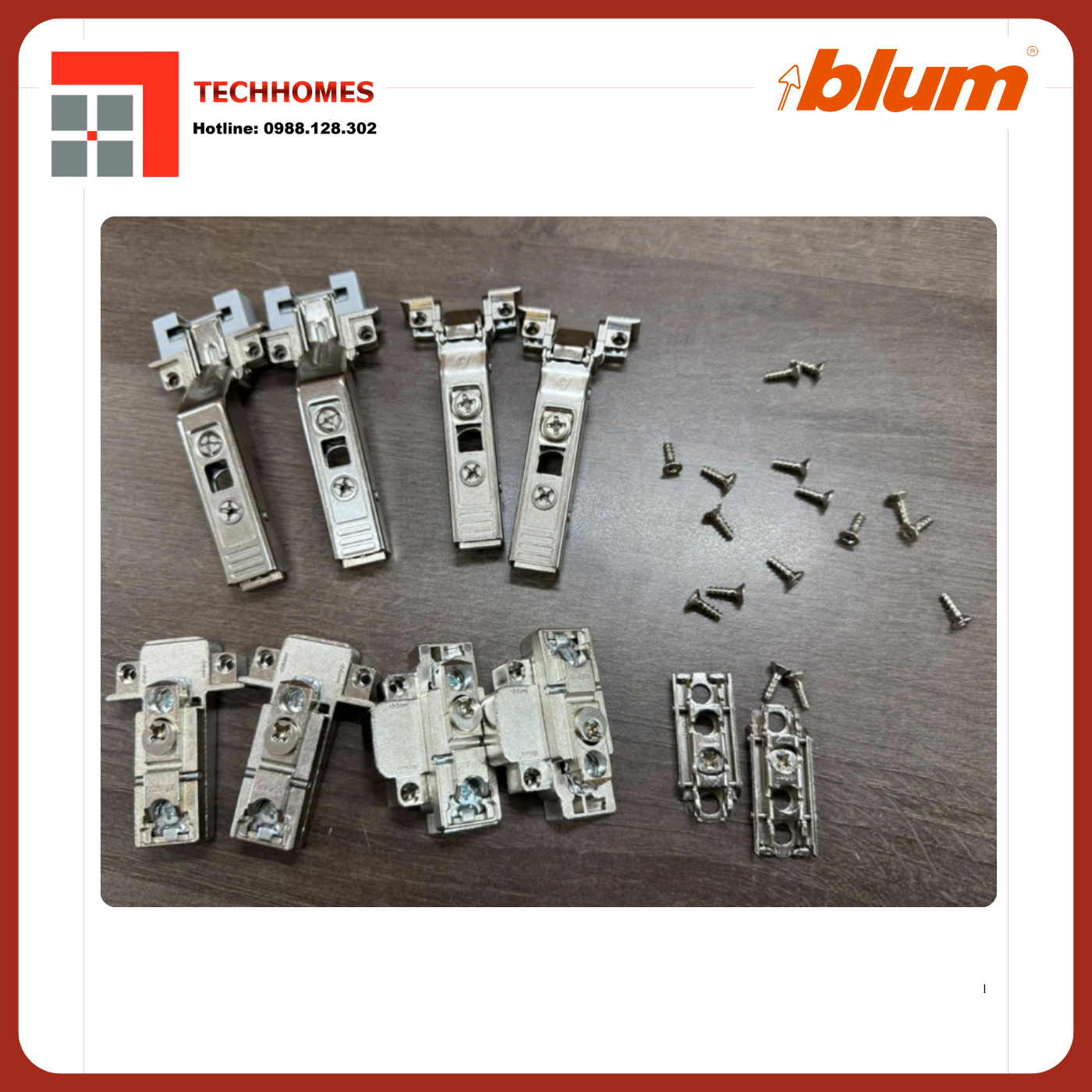 Bộ bản lề khung nhôm kính tay nâng Aventos HF