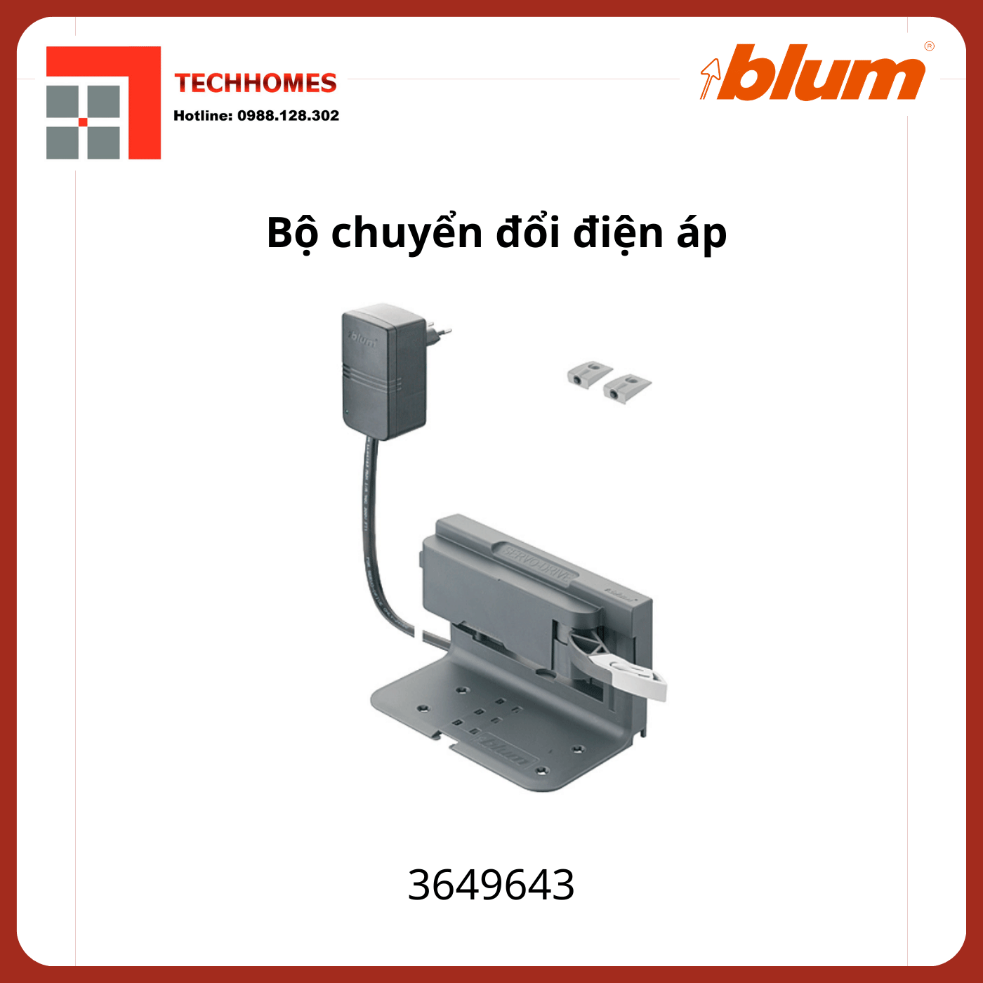 Bộ chuyển đổi điện áp Blum, 3649643
