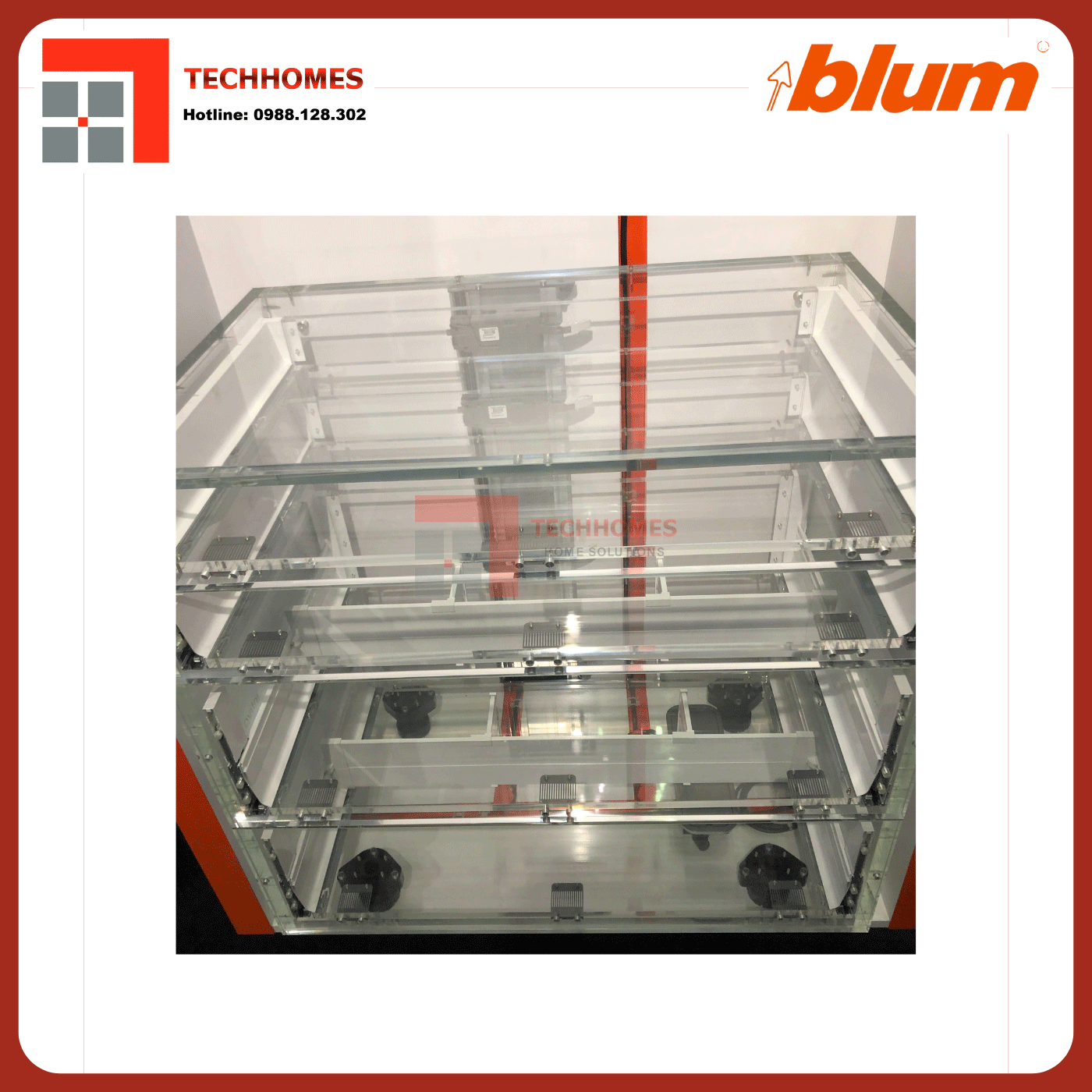 Bộ đẩy điện Blum cho 4 drawers 9419185 