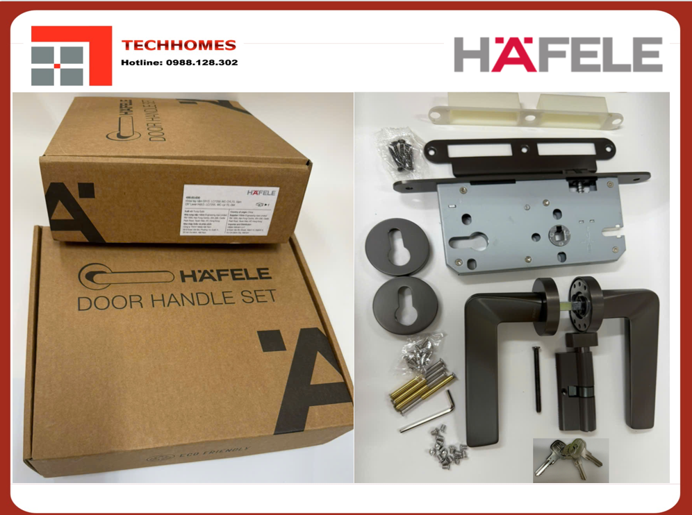 BỘ KHÓA CỬA HAFELE DIY SET D 499.63.626