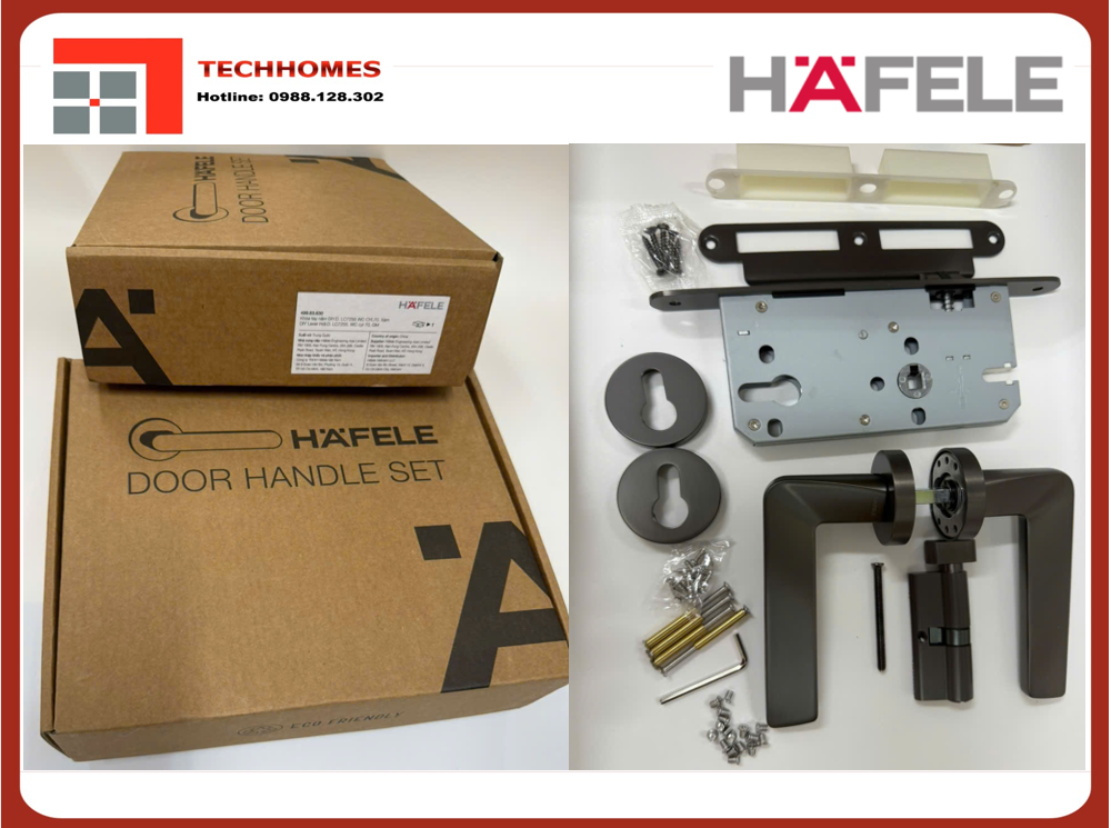 BỘ KHÓA CỬA HAFELE DIY SET D  499.63.630