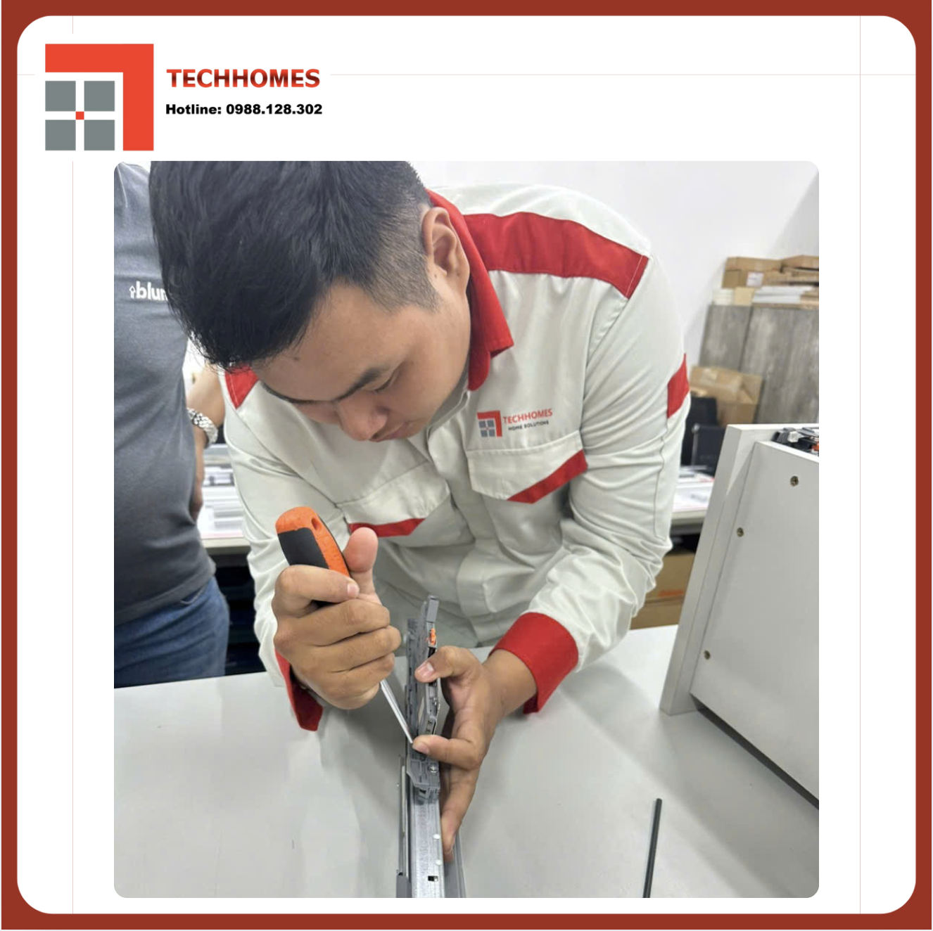 CÁCH LẮP ĐẶT RAY HỘP TANDEMBOX