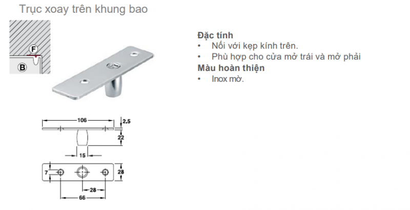 CÁCH CHỌN BẢN LỀ SÀN CHO CỬA Đi