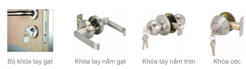 Cách chọn tay nắm cửa đi