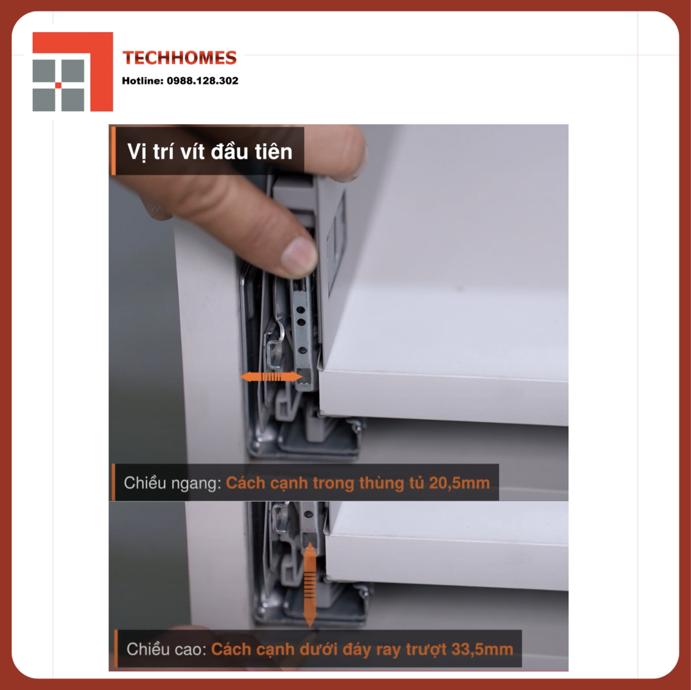 CÁCH LẮP ĐẶT RAY HỘP  MERIVOBOX  