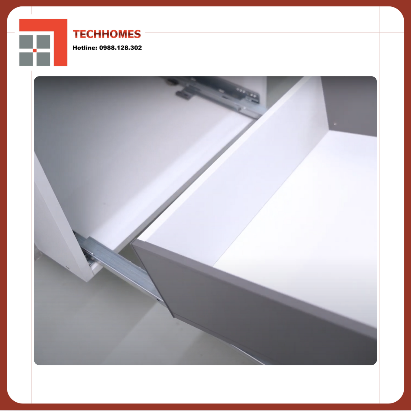 CÁCH LẮP ĐẶT RAY HỘP BLUM 
