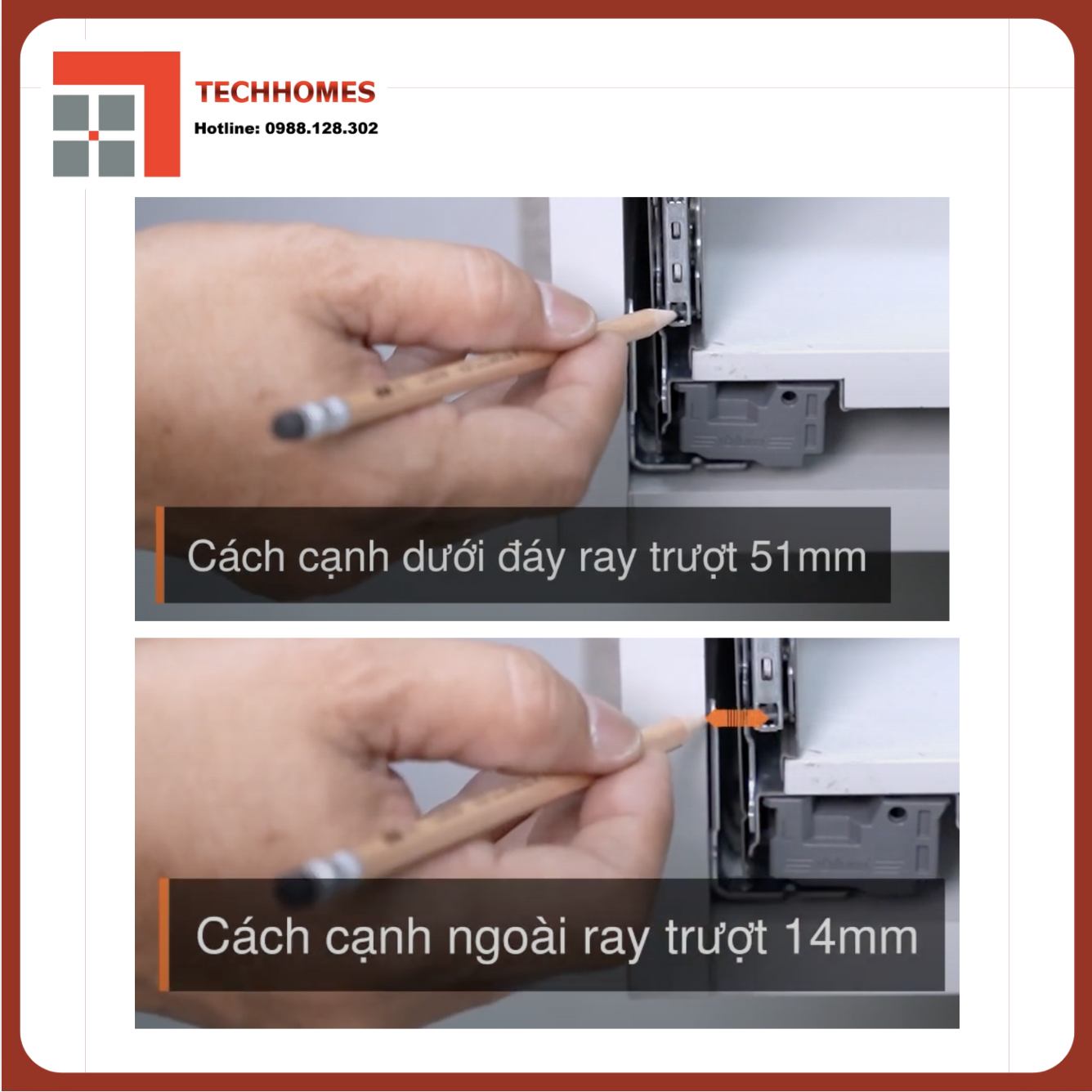 CÁCH LẮP ĐẶT RAY HỘP LEGRABOX 
