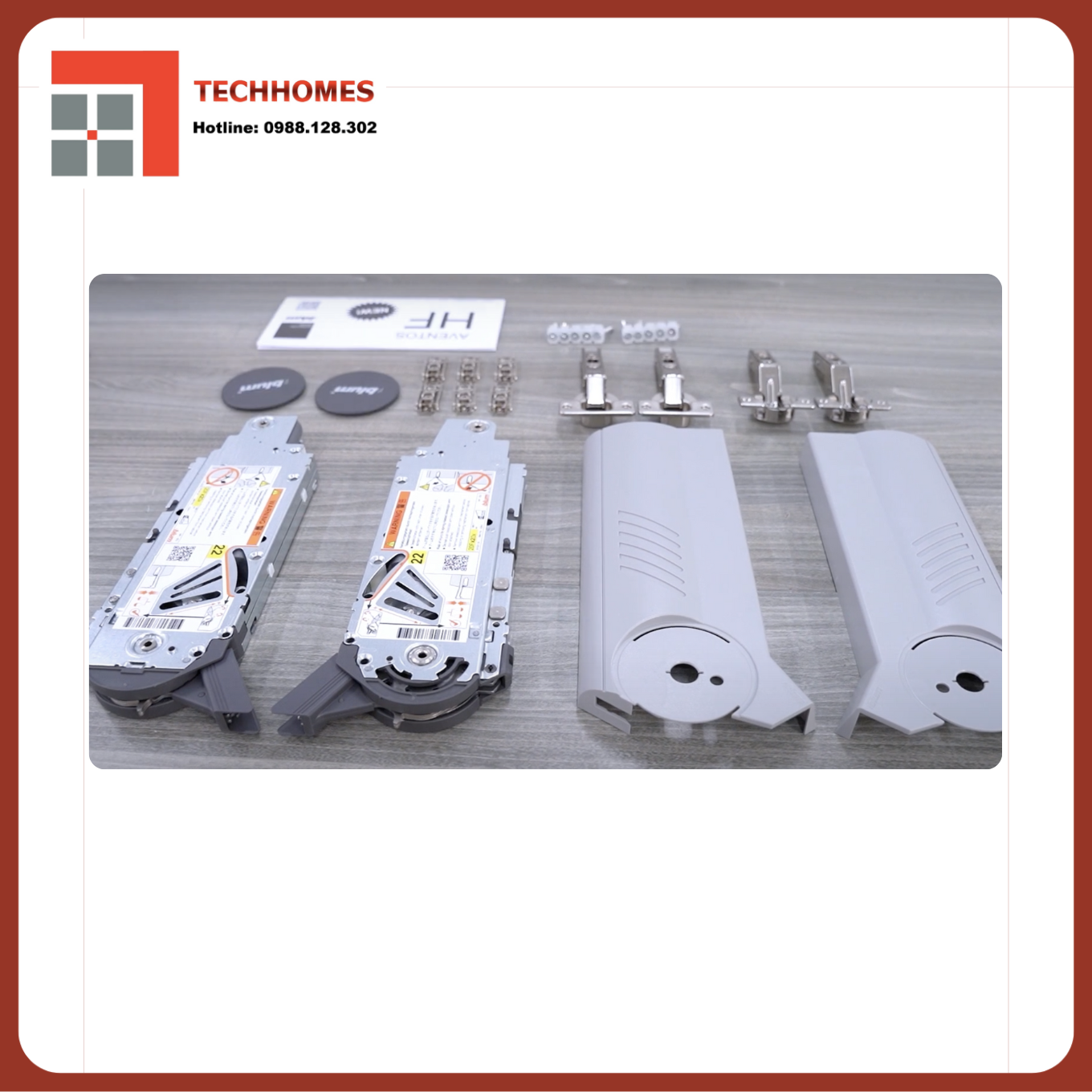 CÁCH LẮP ĐẶT TAY NÂNG AVENTOS HF 25