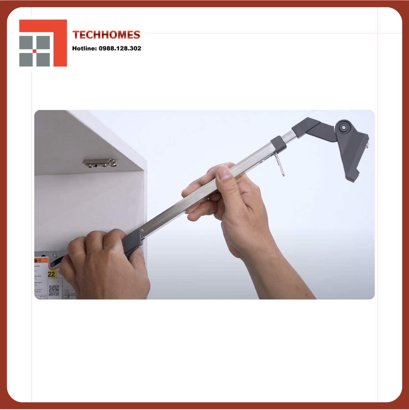 CÁCH LẮP ĐẶT TAY NÂNG AVENTOS HF 25