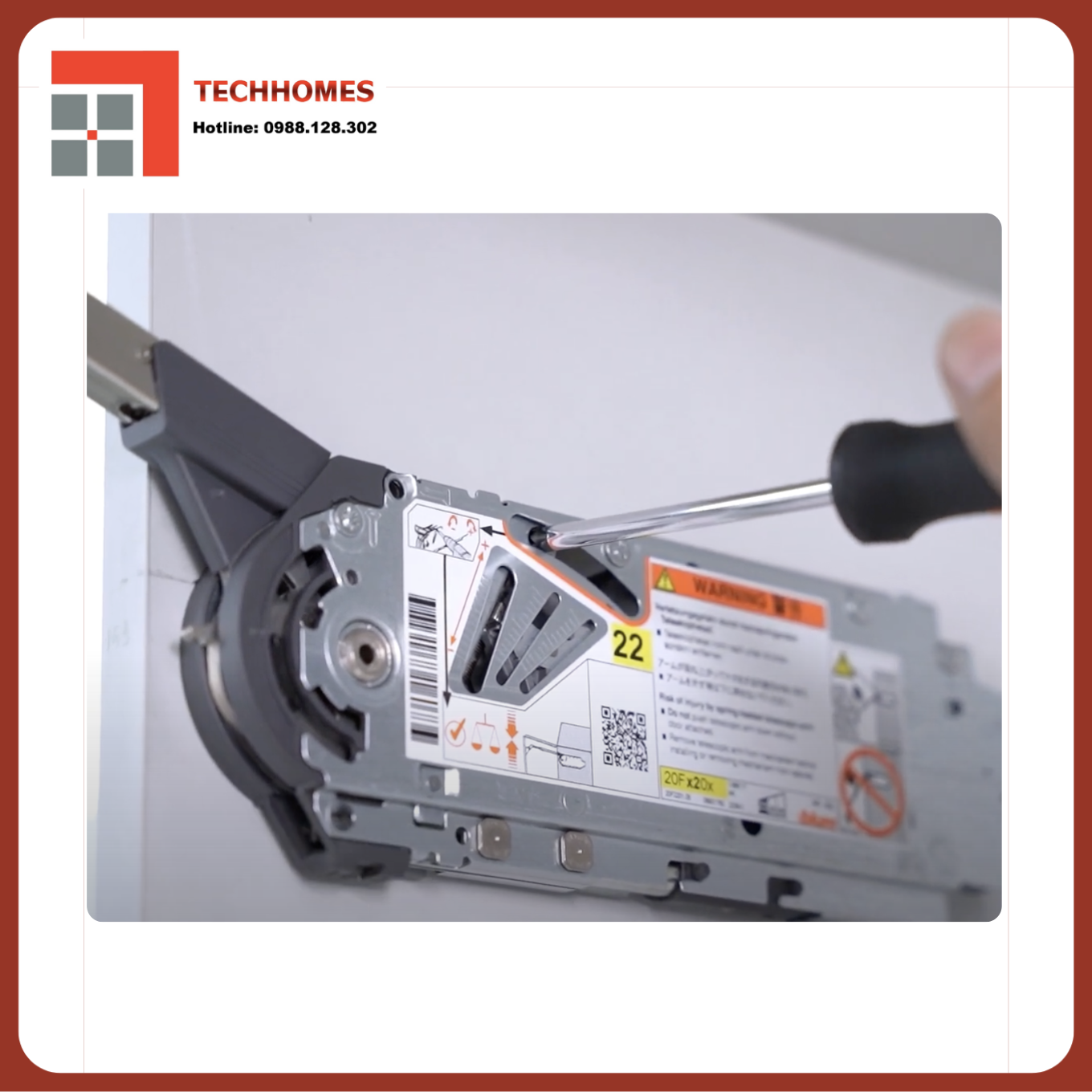 CÁCH LẮP ĐẶT TAY NÂNG AVENTOS HF 25