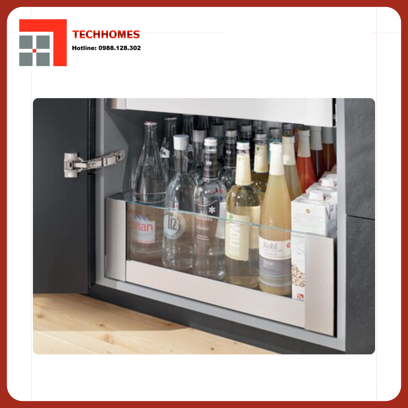 CÁCH LẮP ĐẶT TỦ ĐỒ KHÔ BLUM 