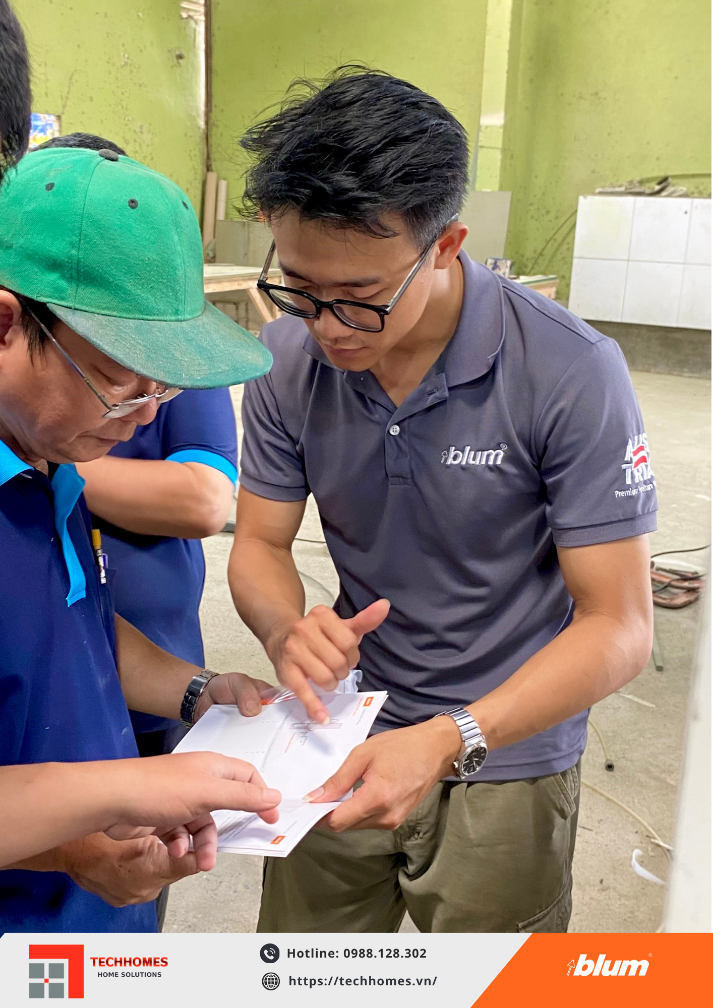 CHƯƠNG TRÌNH ĐÀO TẠO NÂNG CAO TAY NGHỀ VÀ KIẾN THỨC NỘI THẤT BLUM