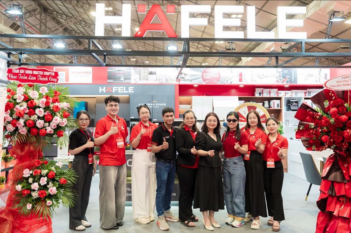 Đại lý Hafele Việt Nam VIETBUILD TPHCM 2025 