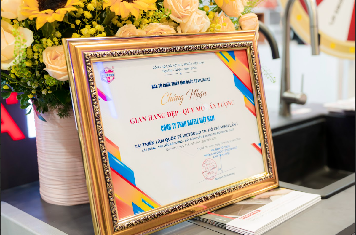 Đại lý Hafele Việt Nam VIETBUILD TPHCM 2025 