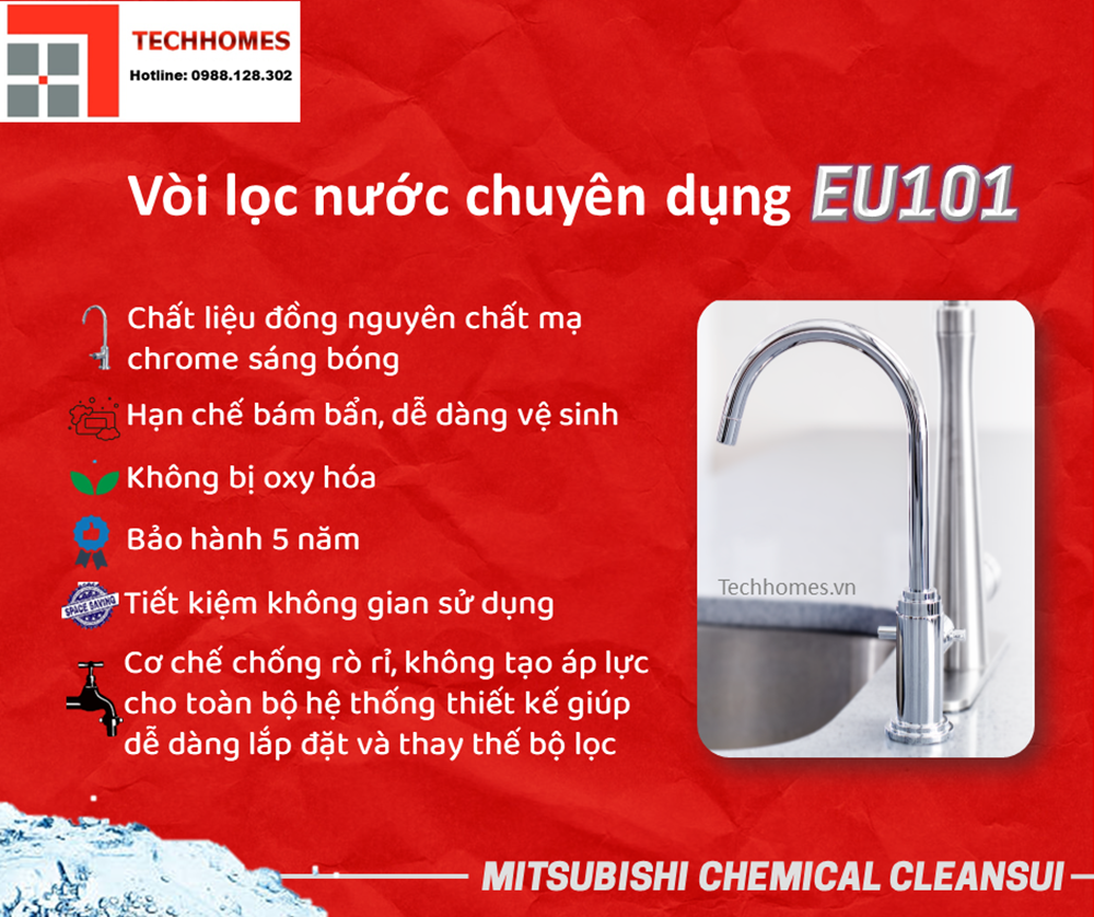 Đại lý Thiết bị lọc nước Mitsubishi Cleansui Việt Nam
