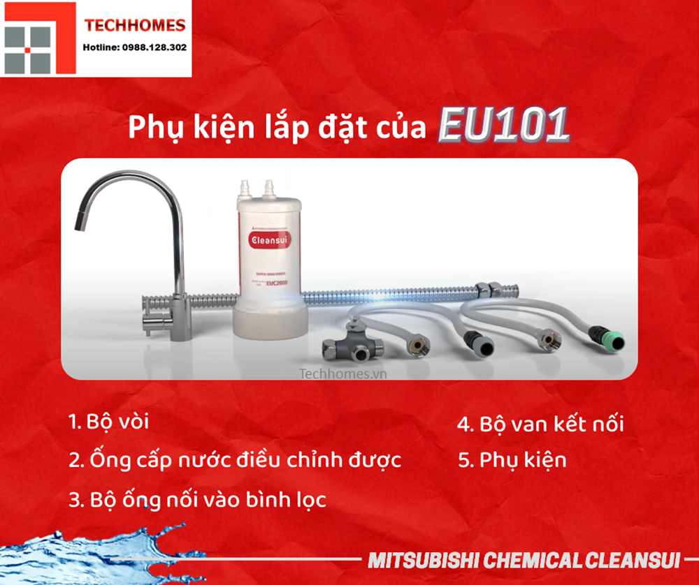 Đại lý Thiết bị lọc nước Mitsubishi Cleansui Việt Nam
