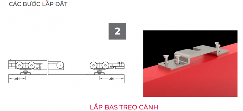 LẮP ĐẶT CỬA  TRƯỢT HAFELE 120 P