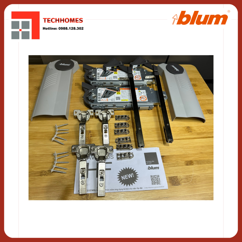 LẮP ĐẶT PHỤ KIỆN BLUM CHÍNH HÃNG