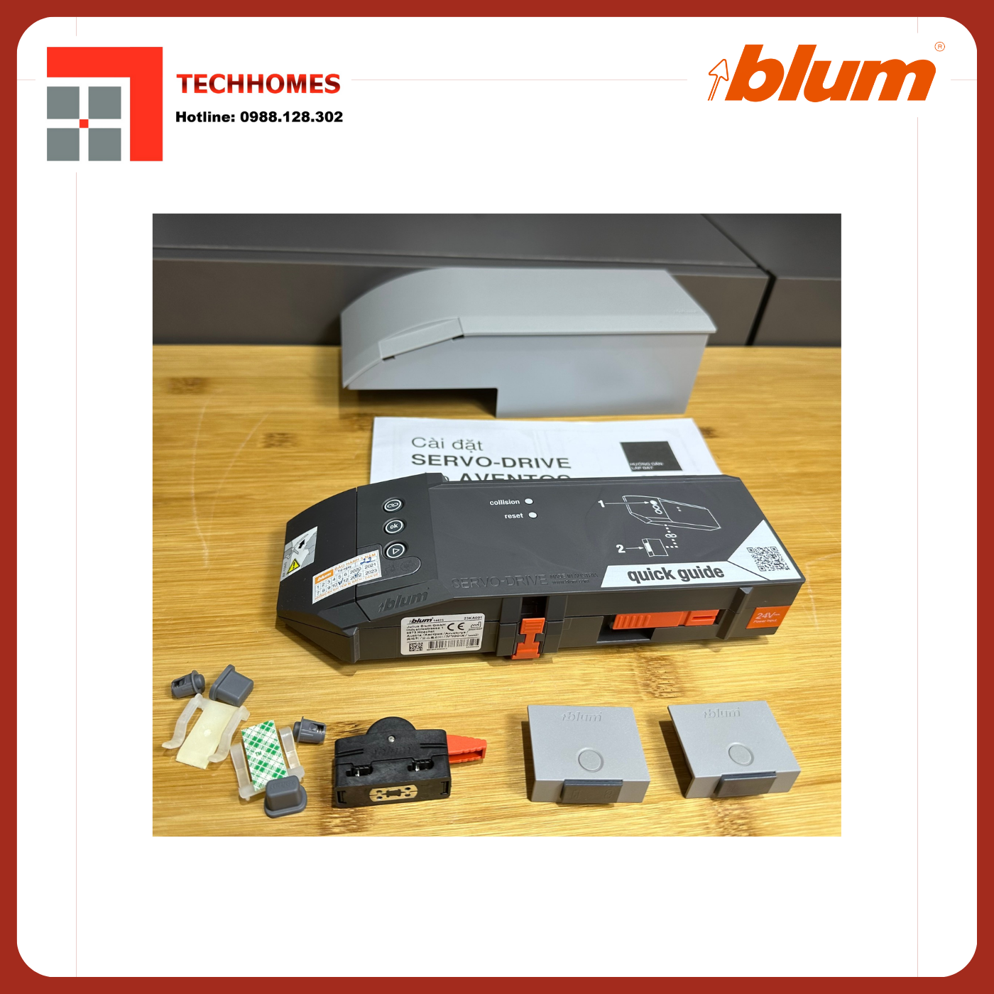 LẮP ĐẶT PHỤ KIỆN BLUM CHÍNH HÃNG