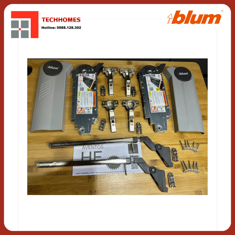 LẮP ĐẶT PHỤ KIỆN BLUM CHÍNH HÃNG