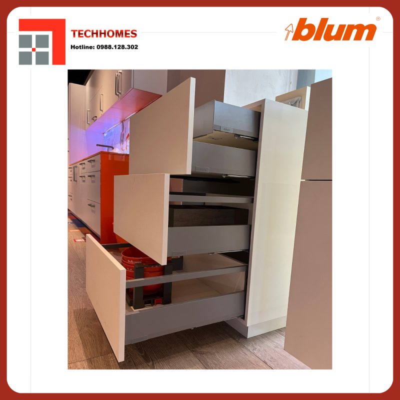 LẮP ĐẶT PHỤ KIỆN BLUM CHÍNH HÃNG