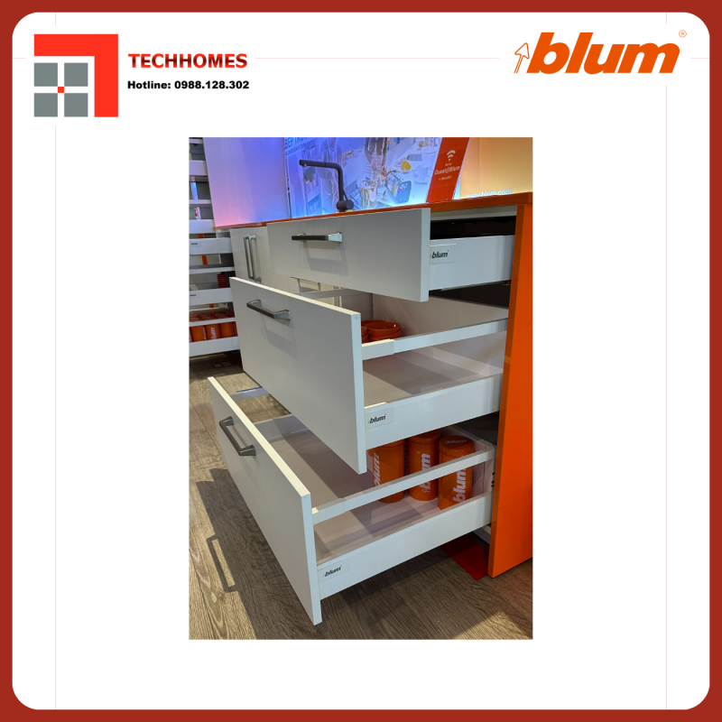 LẮP ĐẶT PHỤ KIỆN BLUM CHÍNH HÃNG