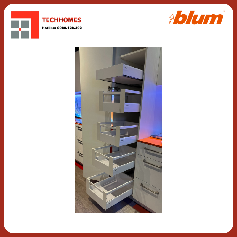 LẮP ĐẶT PHỤ KIỆN BLUM CHÍNH HÃNG