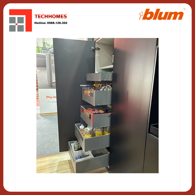 LẮP ĐẶT PHỤ KIỆN BLUM CHÍNH HÃNG