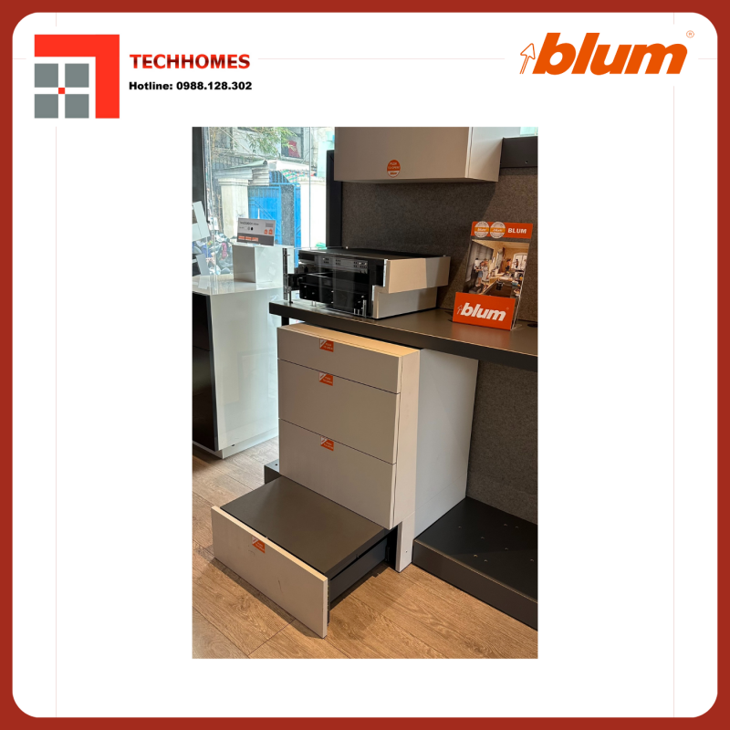LẮP ĐẶT PHỤ KIỆN BLUM CHÍNH HÃNG