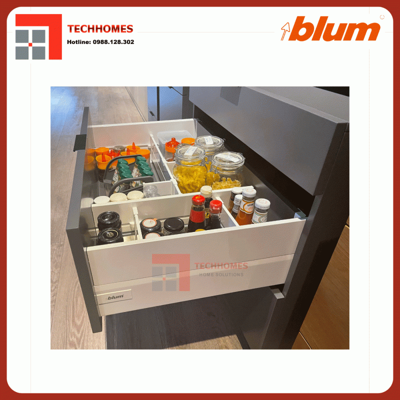 LẮP ĐẶT PHỤ KIỆN BLUM CHÍNH HÃNG