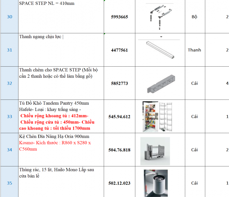 Lắp đặt phụ kiện Blum tay nâng điện