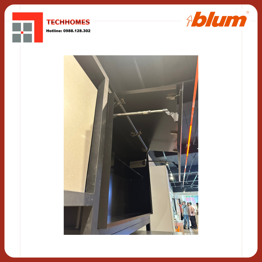Lắp đặt tủ đồ khô blum