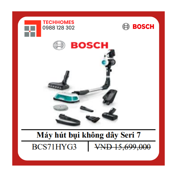 Máy hút bụi không dây Seri 7 - BCS71HYG3