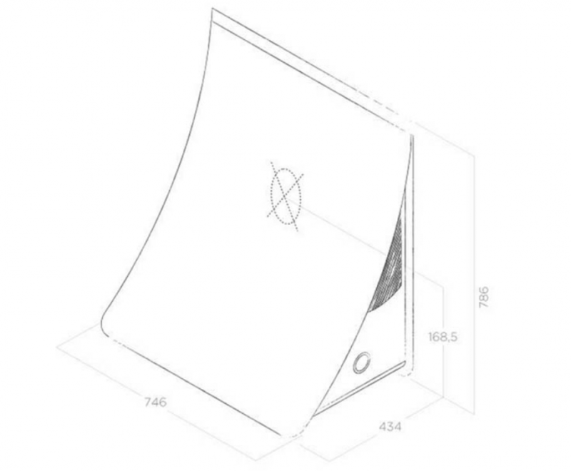 Máy hút mùi Elica NUAGE DRYWALL/F/75 PRF0096484