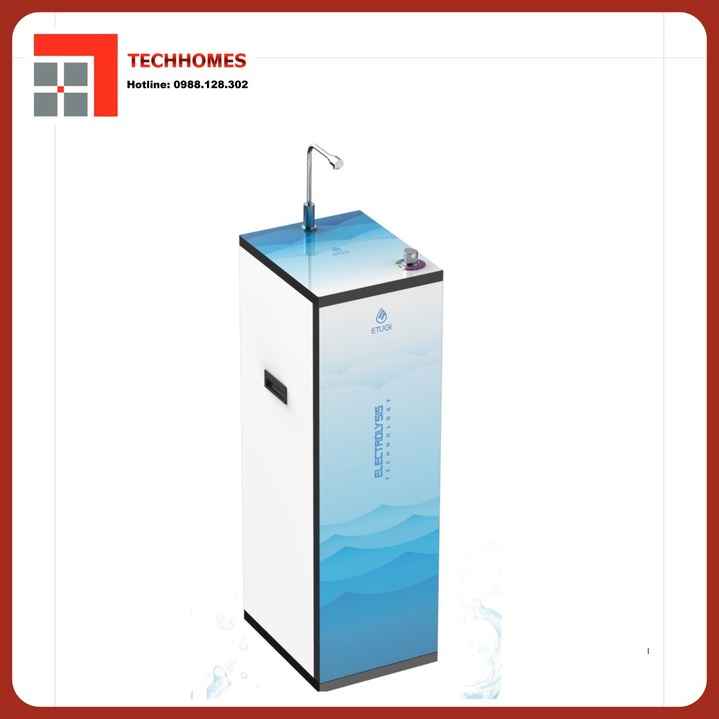 MÁY LỌC NƯỚC RO ION KIỀM ETG-102T TRẮNG XANH