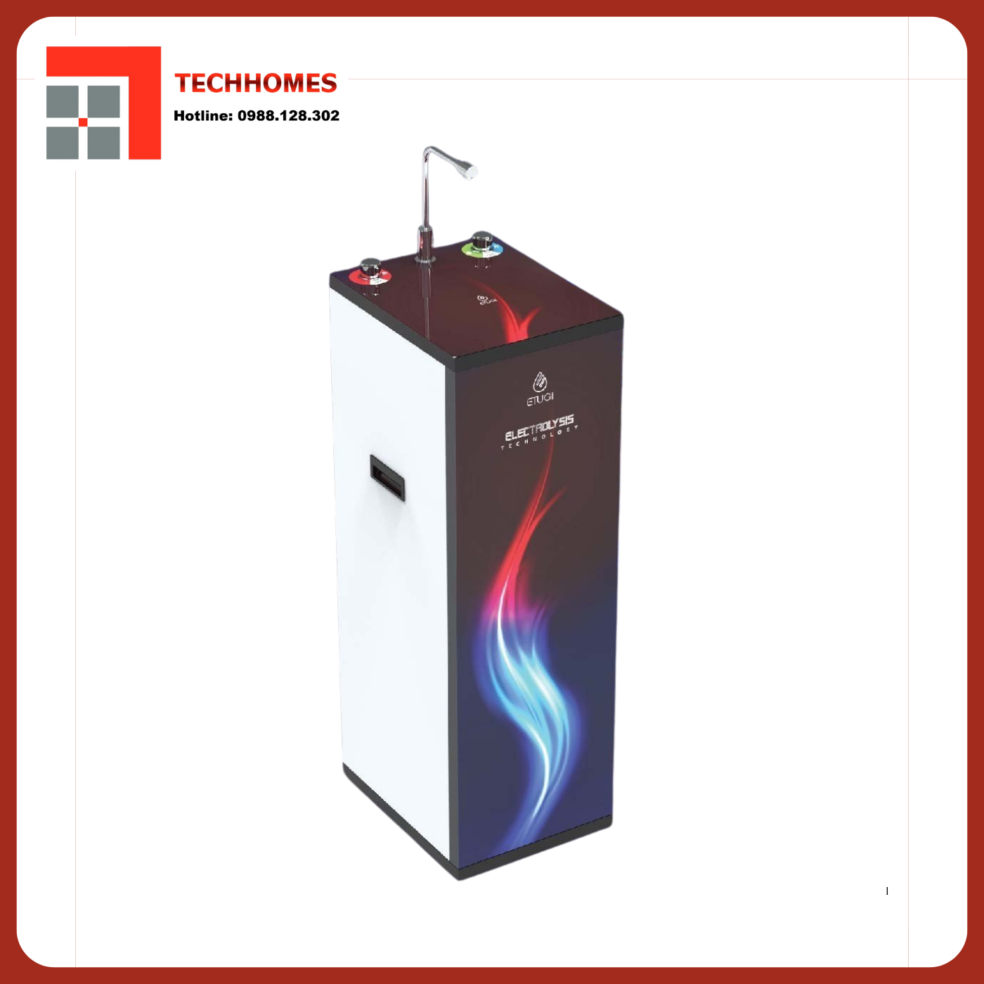 MÁY LỌC NƯỚC RO ION KIỀM NÓNG LẠNH ETG-102NL