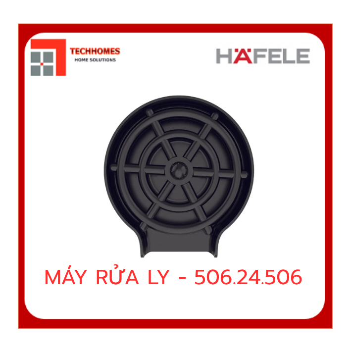 Máy rửa ly Hafele - Màu đen - 567.24.506