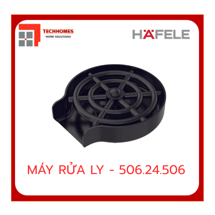 Máy rửa ly Hafele - Màu đen - 567.24.506