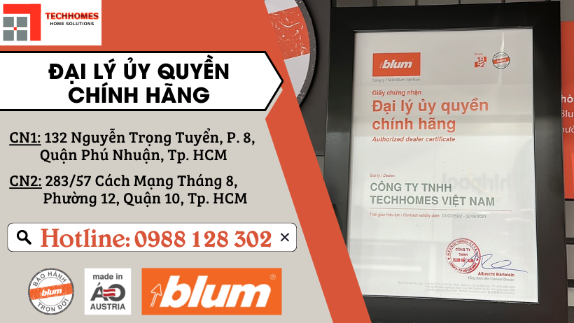 Mua phụ kiện Blum ở đâu