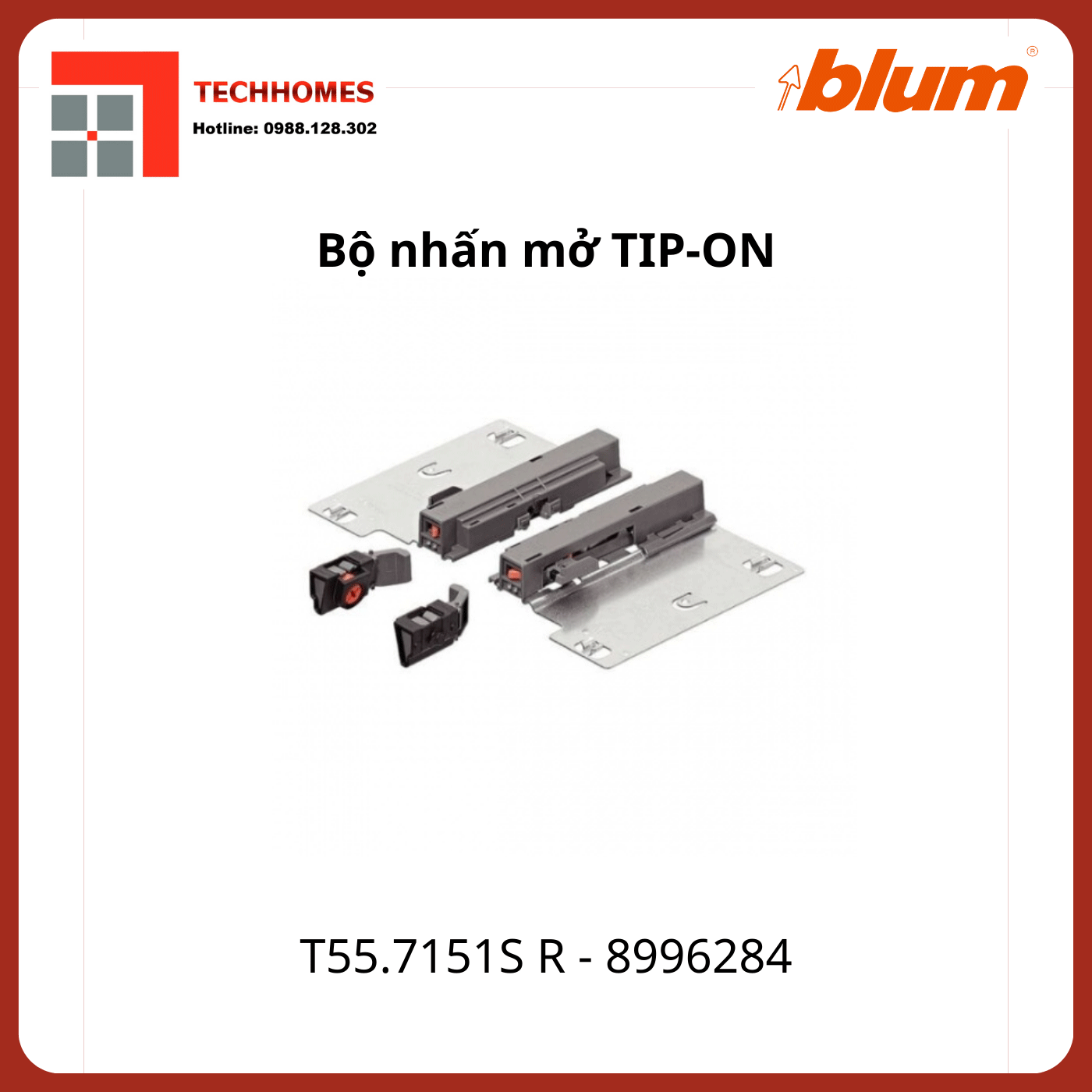 Nhấn mở Blum cho ray TANDEM T55.7151S R 8996284