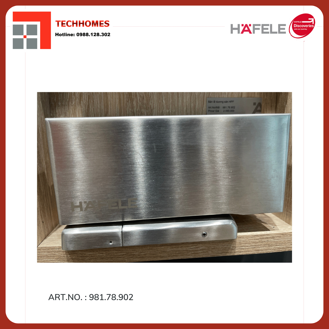 Phụ kiện cửa kính hafele