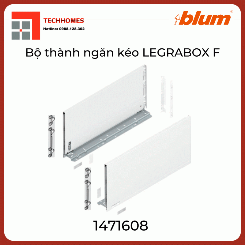 Ray hộp Blum LEGRABOX F 1471608