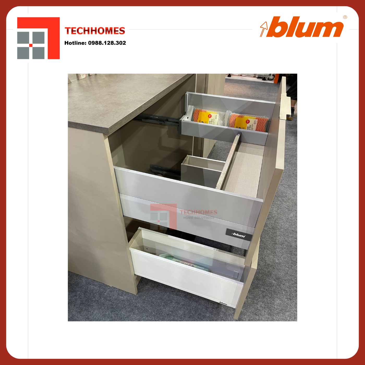 SERVO-DRIVE Blum cho Sink drawer 5755259