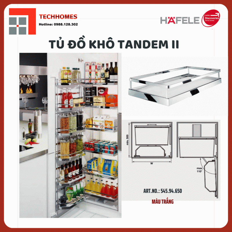 TANDEM PANTRY ARENA STYLE 545.94.650