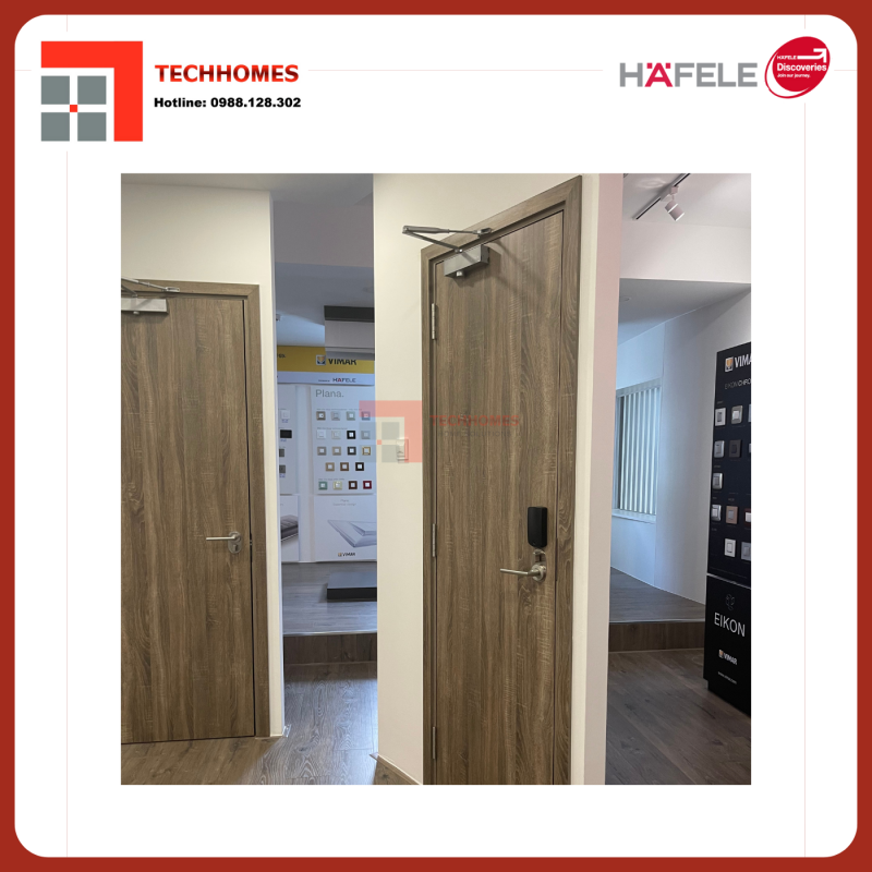 Tay đẩy thủy lực hafele